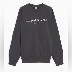 Sporty & Rich NY Health Club Crewneck